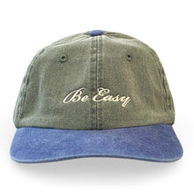 Load image into Gallery viewer, unstructured classic hat blue/green
