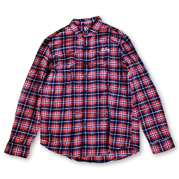 embroidered flannels - various