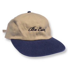 Load image into Gallery viewer, navy/tan two-tone hat
