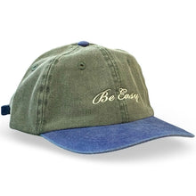 Load image into Gallery viewer, unstructured classic hat blue/green
