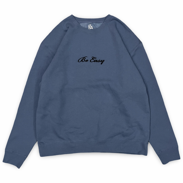 Slate blue crewneck sweatshirt