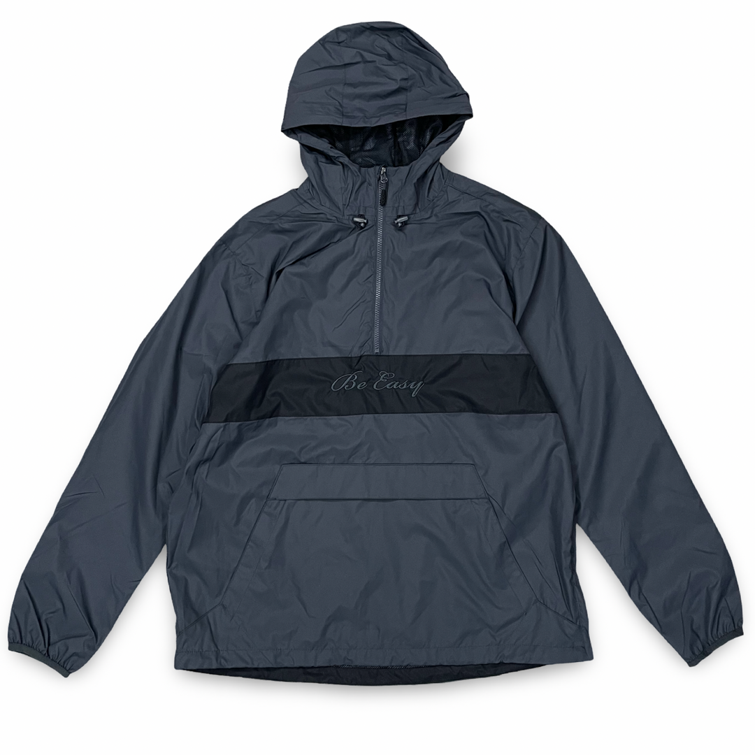 Gray/black anorak windbreaker – beeasyboards