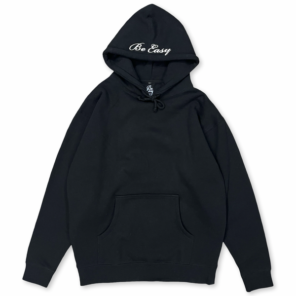 Embroidered hood hoodie