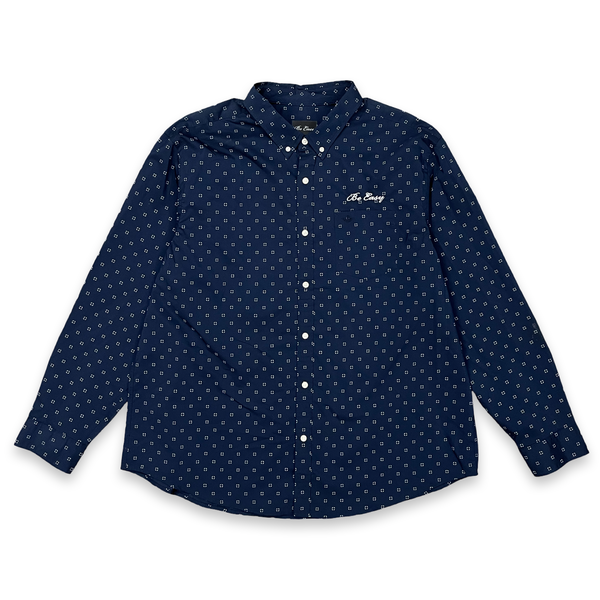 Embroidered button up