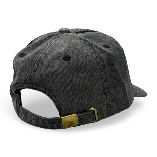 Charcoal unstructured hat