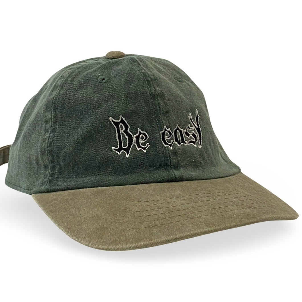 two-tone hat gray-green/khaki
