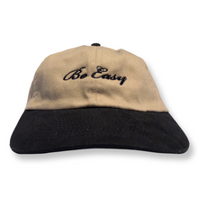 Load image into Gallery viewer, black/tan two-tone hat
