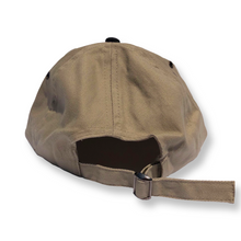 Load image into Gallery viewer, black/tan two-tone hat
